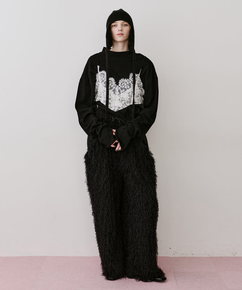 longスリーブハイネックカットソー