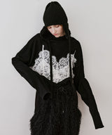 longスリーブハイネックカットソー