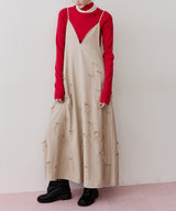 【予約】ハイネックリブ長袖ニット