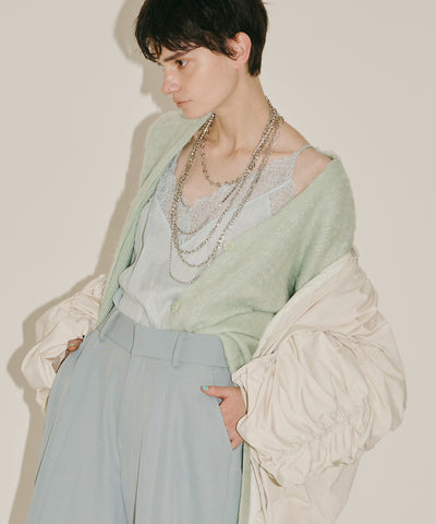 Vintage調マットサテンレースキャミ