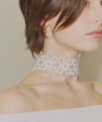 【yae】Flower lace choker / フラワーレースチョーカー