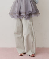【予約開始待ち】コットンツイルカーブパンツ