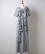 【yae】	Rose motif T-shirt dress / ローズモチーフTシャツドレス