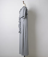 【yae】	Rose motif T-shirt dress / ローズモチーフTシャツドレス