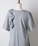 【yae】	Rose motif T-shirt dress / ローズモチーフTシャツドレス