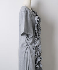 【yae】	Rose motif T-shirt dress / ローズモチーフTシャツドレス