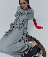 【yae】	Rose motif T-shirt dress / ローズモチーフTシャツドレス