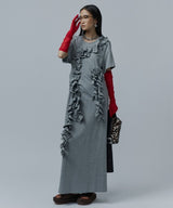 【yae】	Rose motif T-shirt dress / ローズモチーフTシャツドレス