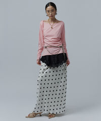 【yae】Polka dot skirt