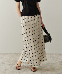 【yae】Polka dot skirt