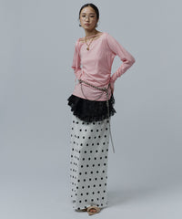 【yae】Polka dot skirt