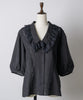 【yae】Short sleeve lace blouse / ショートスリーブレースブラウス