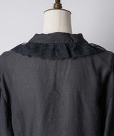 【yae】Short sleeve lace blouse / ショートスリーブレースブラウス