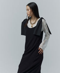 【yae】Big ribbon dress / ビッグリボンドレス