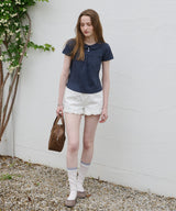 【GIUNON】hem frill short pants / ヘムフリルショートパンツ