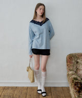【GIUNON】hem frill short pants / ヘムフリルショートパンツ