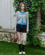 【GIUNON】hem frill short pants / ヘムフリルショートパンツ