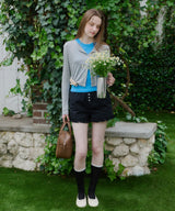 【GIUNON】hem frill short pants / ヘムフリルショートパンツ