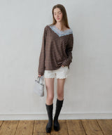 【GIUNON】hem frill short pants / ヘムフリルショートパンツ