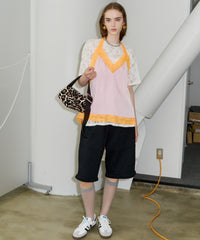 【yae】Halterneck late top / ホルターネックレーストップス