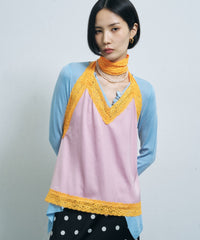 【yae】Halterneck late top / ホルターネックレーストップス