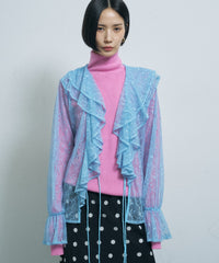 【yae】Lace frills blouse / レースフリルブラウス