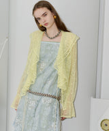 【yae】Lace frills blouse / レースフリルブラウス