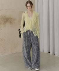 【yae】Lace frills blouse / レースフリルブラウス