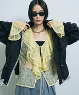 【yae】Lace frills blouse / レースフリルブラウス