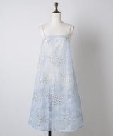 【yae】Flower spangle layered dress / フラワースパンコールレイヤードドレス