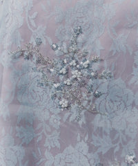 【yae】Flower spangle layered dress / フラワースパンコールレイヤードドレス