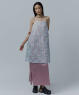 【yae】Flower spangle layered dress / フラワースパンコールレイヤードドレス