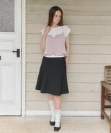 【GIUNON】satin lace frill camisole / サテンレースフリルキャミソール