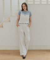 【GIUNON】satin lace frill camisole / サテンレースフリルキャミソール