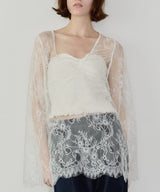 2WAY総レースVネックオーバーTOPS