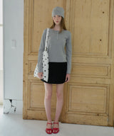 【GIUNON】henley neck scallop long-t / ヘンリーネックスカラップトップス