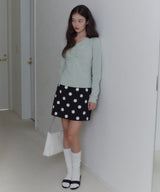 【GIUNON】shirring stretch lace long-t / シャーリングストレッチレースロンT