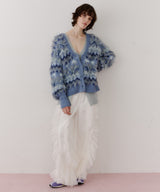 ノルディックフェザー2wayニットカーディガン