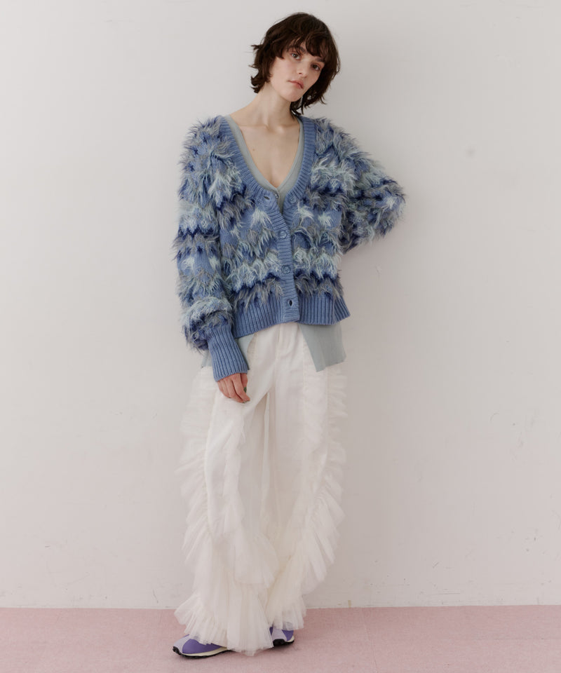ノルディックフェザー2wayニットカーディガン