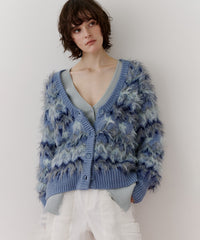 ノルディックフェザー2wayニットカーディガン