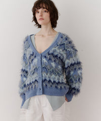 ノルディックフェザー2wayニットカーディガン