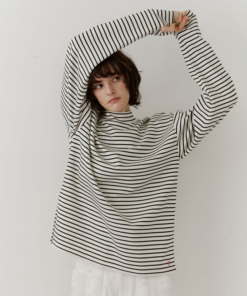 longスリーブハイネックカットソー