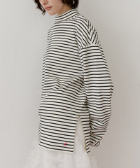 longスリーブハイネックカットソー