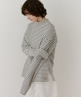 longスリーブハイネックカットソー