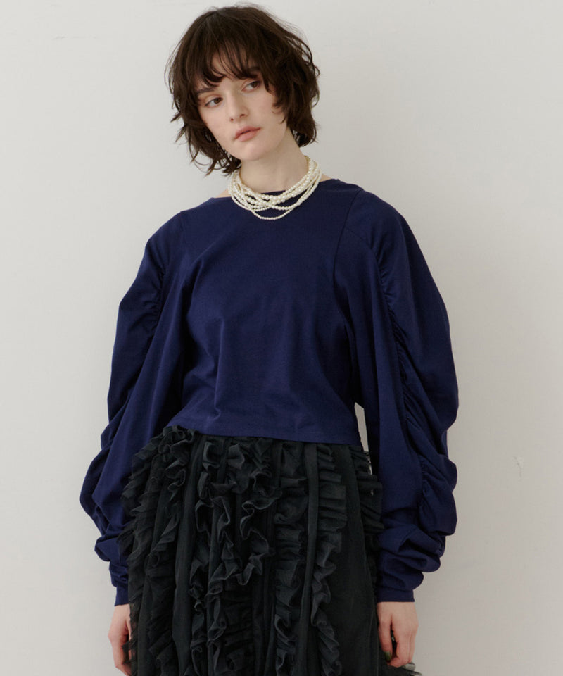 ボリュームデザインギャザーTOPS