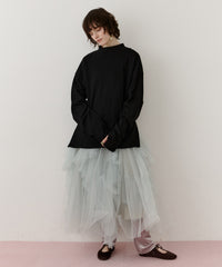 longスリーブハイネックカットソー