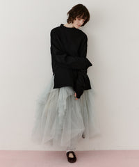 longスリーブハイネックカットソー