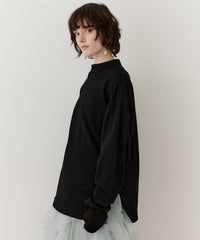 longスリーブハイネックカットソー