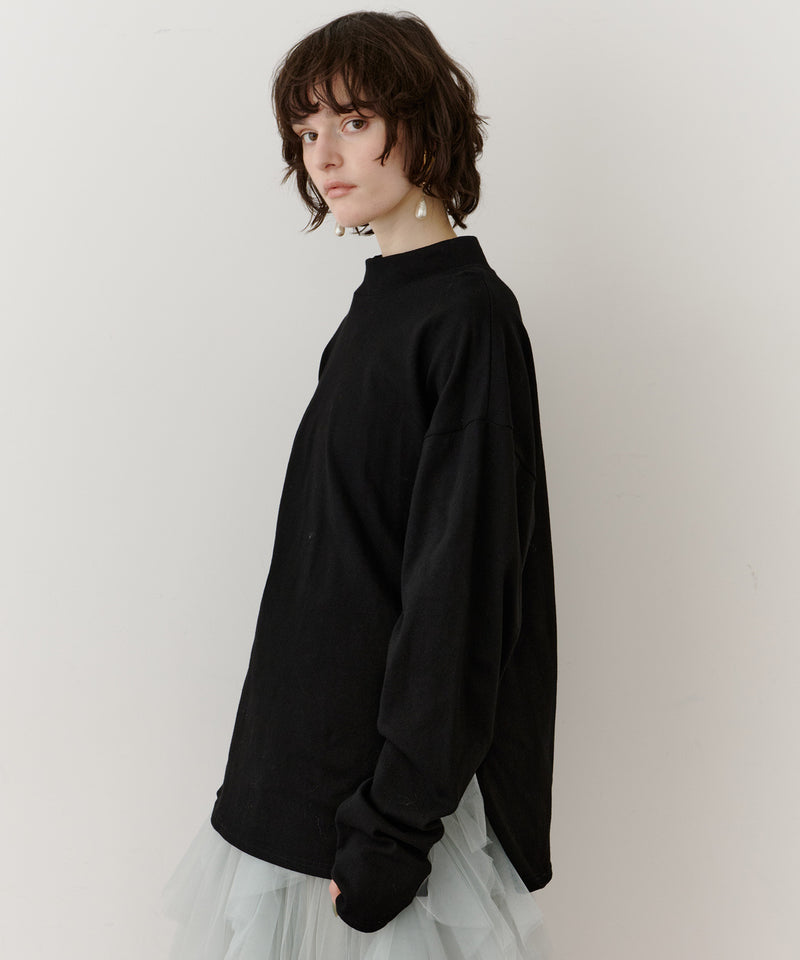 longスリーブハイネックカットソー