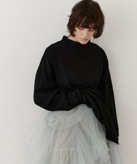 longスリーブハイネックカットソー